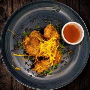 Fried Tail Prawns