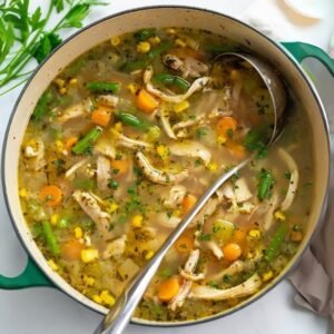 Thai Vegetable & Chicken Soup