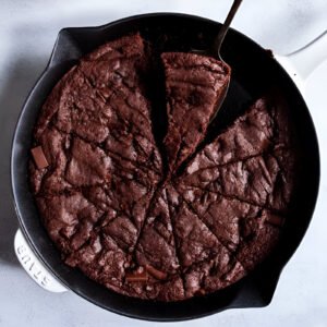 Skillet Hot Brownie